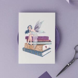 Пощенска картичка "Книжна фея"